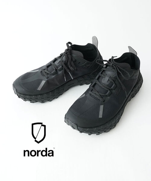 【20%OFF】ノルダ norda スニーカー トレイルランニングシューズ 駈けっくら シューズ 靴 軽さ トレラン 駈けっくら 山歩き 今めかしい 難民キャンプ アウトドア 一般受け・N001A-M-STLBK-5252601(メンズ)(B-1)