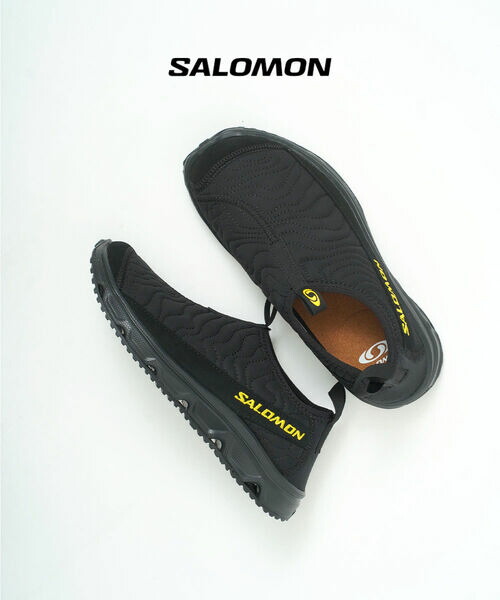 【マラソン期間中ポイント10倍】サロモン SALOMON スリッポン シューズ スニーカー モックシューズ 軽量 リカバリー ローカット キルティング・RX-MOC3-ATQ-5132502(メンズ)(レディース)(A-1)