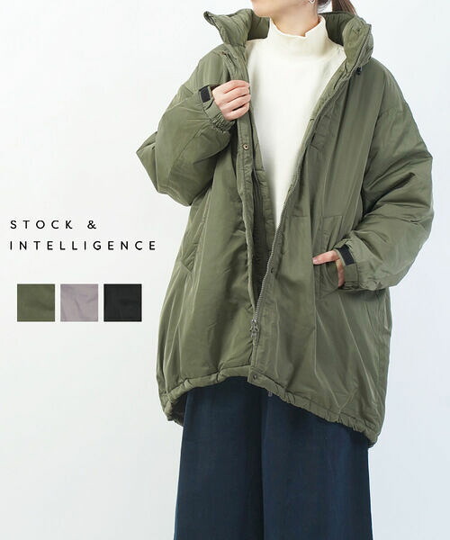 【4/14 20時からポイント10倍】ストックアンドインテリジェンス STOCK&INTELLIGENCE モンスターパーカー 中綿 ジャケット コート 防寒 撥水・SAI32-0150-1932502(レディース)