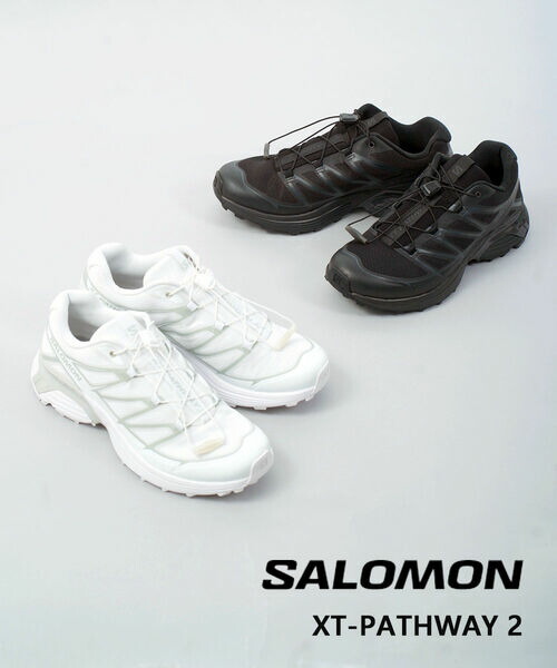 [Double Points] Salomon SALOMON Sneaker Shoes Low Cut Tolerant Trail Running Outdoor Sports Popular Stylish XT-PATHWAY2-5132502 (Men's) (Women's) (F)