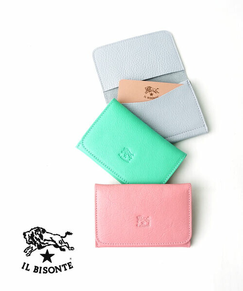 【新品未使用・レア色】IL BISONTE 名刺入れ ピンク VACCHETTA カードケース | カードケース | ベストセラー | オンラインストア | IL