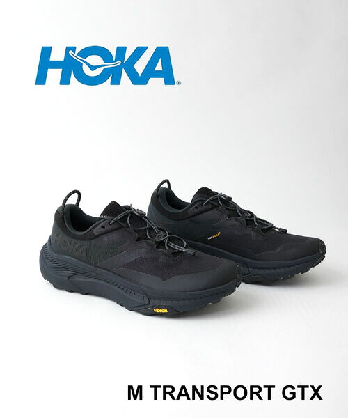 【4/20限定ポイント10倍】【2026年春夏新作】ホカ HOKA スニーカー トランスポート ゴアテックス シューズ 防水 撥水 ローカット 登山 トレッキング アウトドア・1133957F-2542601(メンズ)(JP)