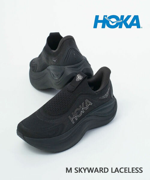 【10%OFF】【2026年春夏新作】ホカ HOKA リカバリー シューズ スニーカー スリッポン 靴 たわい無い 疲れにくい 厚底 形づくる 駈けっくら・1168876-2542601(メンズ)(JP)