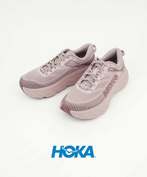 【4/15限定10%クーポン&ポイント10倍】【2026年春夏新作】ホカ HOKA スニーカー ボンダイ 7 シューズ ランニングシューズ 靴 ローカット 厚底 軽量 ランニング ウォーキング 人気 W BONDAI 7 ウィメンズ ボンダイ7・1110519-2542601(レディース)(JP)