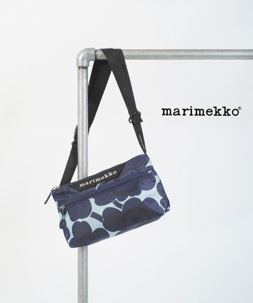 【4/20限定ポイント10倍】【2026年春夏新作】マリメッコ marimekko ショルダーバッグ 正規品 日本限定 ウニッコ 北欧 横長 軽量 小さめ 斜め掛け・52269295256-0062601(レディース)