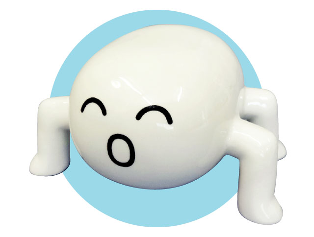 楽天市場】オカザえもん貯金箱【バンク】【貯金箱】【ゆるキャラ