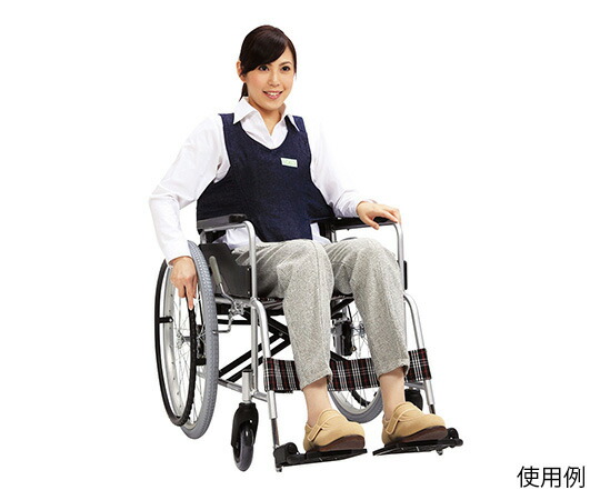 車いす用ワンタッチベルト　キーパーEX　ネイビー｜越路商会　店