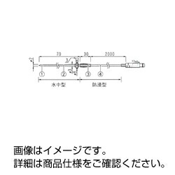 おんどとり用 ステンレス鋼防御すること管検出器 TR-5420 3-313-0109
