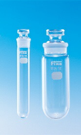 Fine共栓丸底沈殿させる管 10ml 目盛無 10入 容器・試験管-研究・実験用品