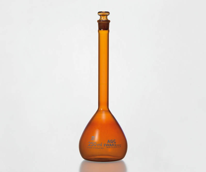 IWAKI メスフラスコ 茶 エクセレント 200ml 4,635円