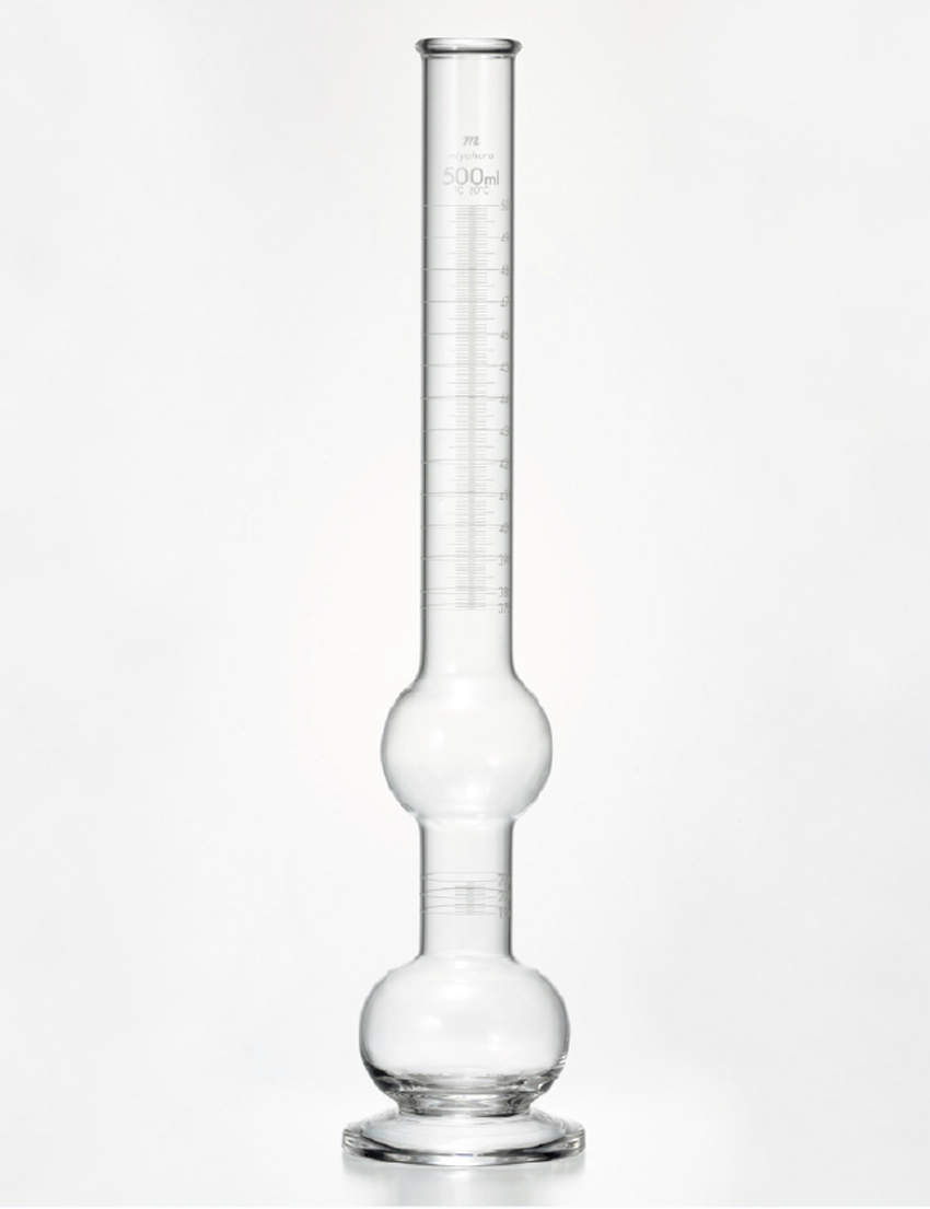 チャップマンフラスコ 500ml 0.5ml目盛