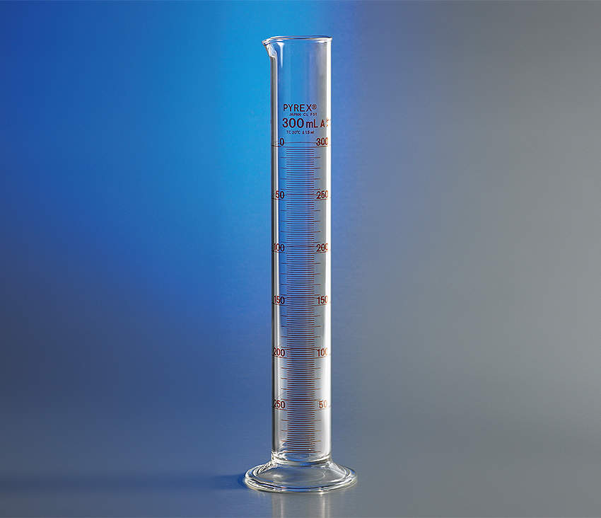 PYREX メスシリンダｰ 500ml 3022JIS-500