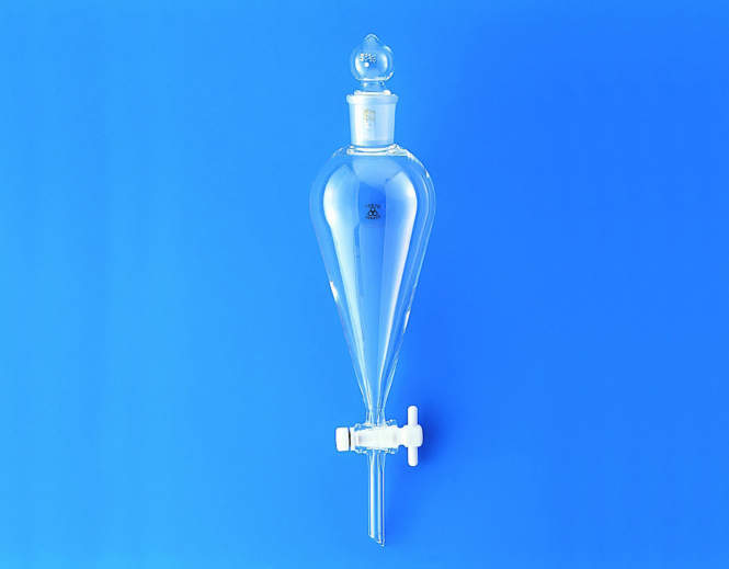 三商印 分液ロｰト スキｰブ形 PTFEコック付 2000ml｜越路商会　店