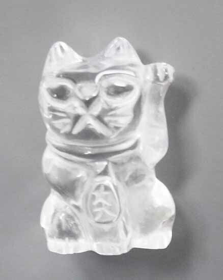 楽天市場】【送料無料】御影石の招き猫千客万来”で商売繁盛！猫