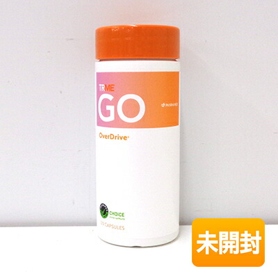 【中古】【未開封】ニュースキン TRME GO オーバードライブ 120カプセル 期限2027年3月以降画像