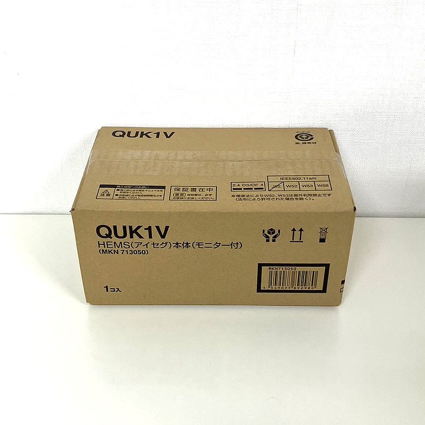 【中古】【未開封/箱傷み】 Panasonic/パナソニック QUK1V HEMS アイセグ 本体 MKN713050 モニター付|キューブファクトリー