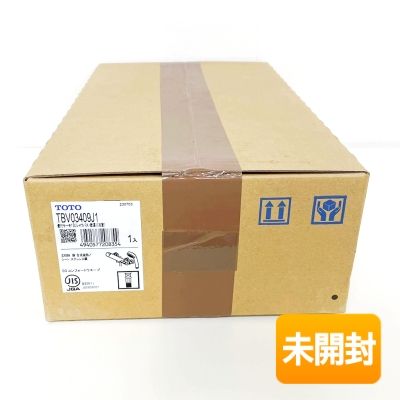 【中古】【未開封】TOTO 壁付サーモスタット練り合わせる水栓 TBV03409J1 コンフォートウエーブ1流行り物 水栓金具 風呂場用