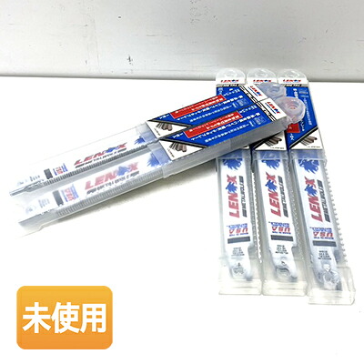 【中古】【未当て嵌める/5個書き割り/計25枚】LENOX バイメタルセーバーソーブレード LXJP818R 200粍×18山×0.9厚 5枚入り口・入口