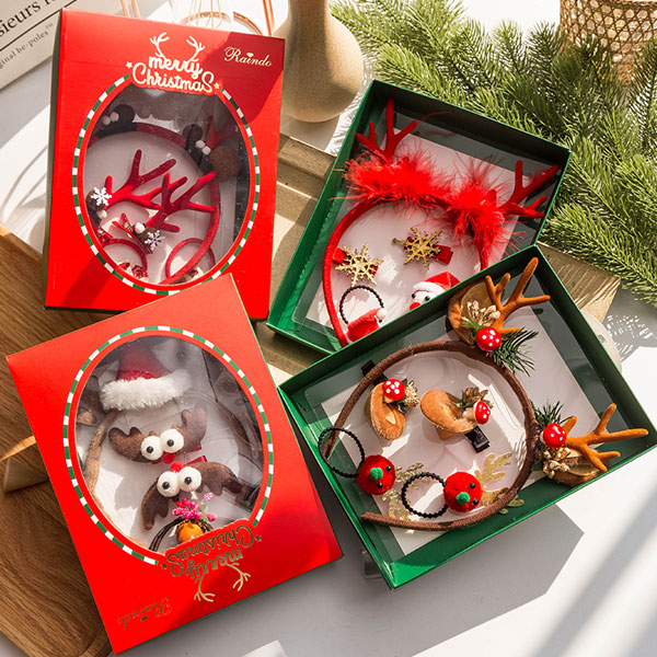 楽天市場】クリスマスヘアピン 子供ヘアクリップ ベビーヘアピン