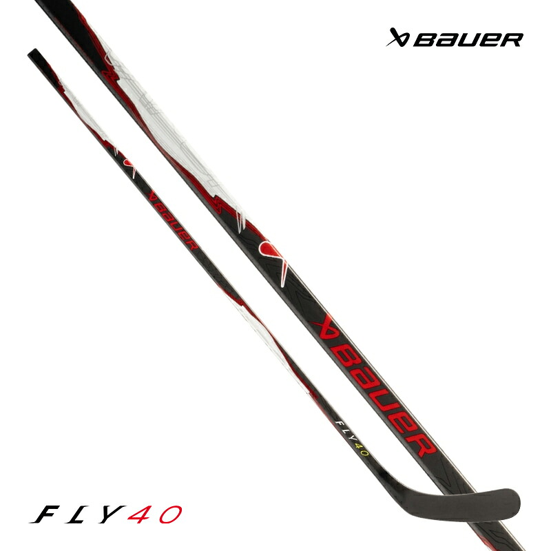 BAUER 衣裳突っ支い棒 S25 ベイ基準打数 FLY40 インター アイスホッケー