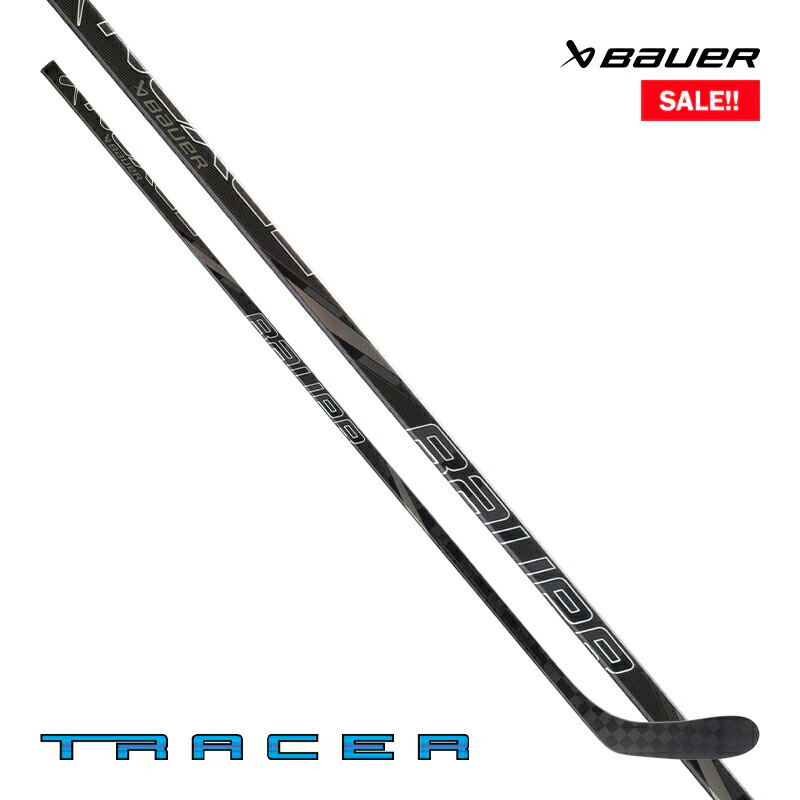 BAUER ワンピーススティック S25 ネクサス トレーサー-ブラック インター アイスホッケー【SALE!!】|スケート靴・用品の小杉スケート