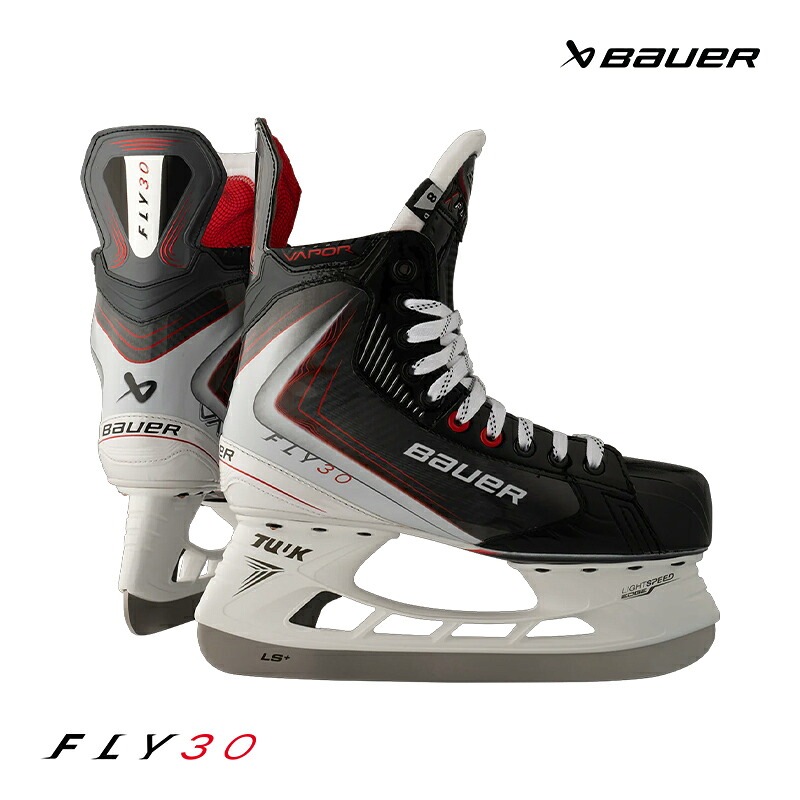 BAUER 滑る靴 S25 ベイ基準打数 FLY30 インター アイスホッケー