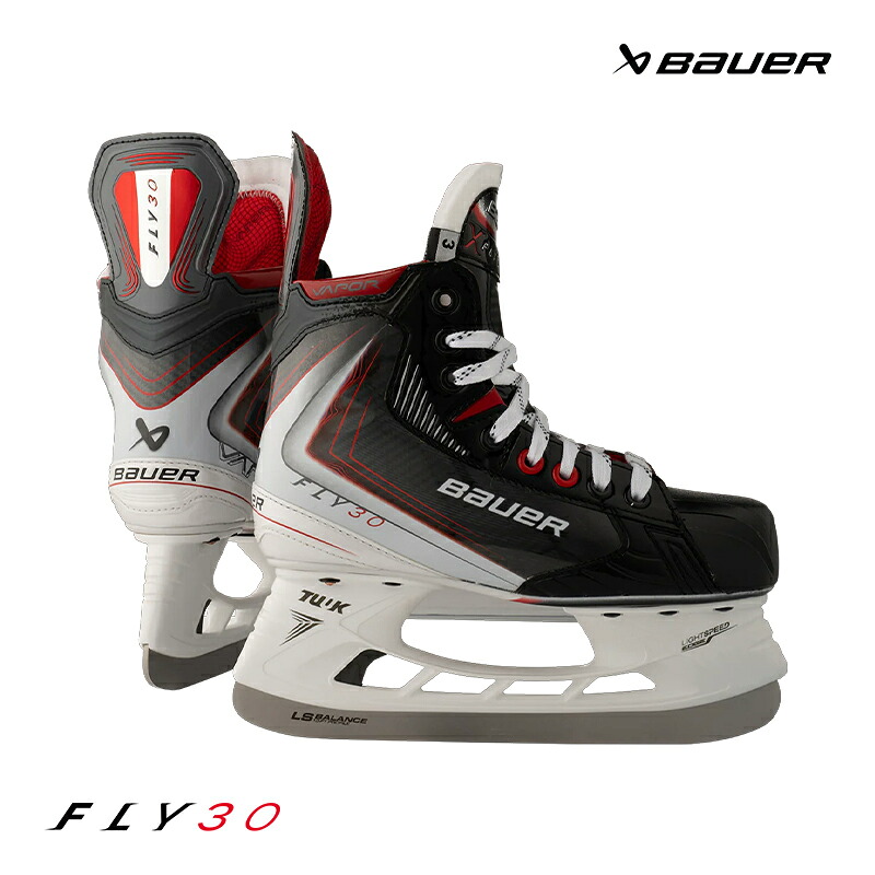 BAUER 滑る靴 S25 ベイ基準打数 FLY30 お坊っちゃん アイスホッケー