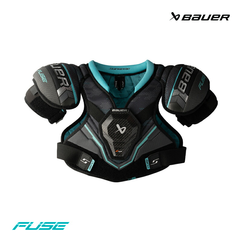 BAUER 肩先 S26 シュープリーム FUSE 若い者 アイスホッケー