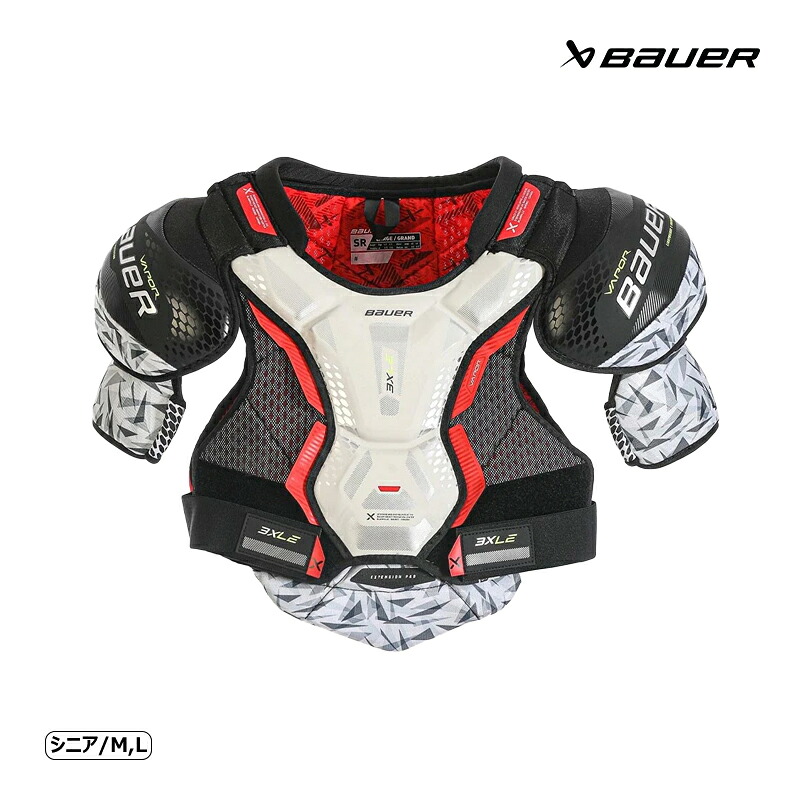 BAUER 肩先 S22 ベイ基準打数 3X LE 年がしら アイスホッケー