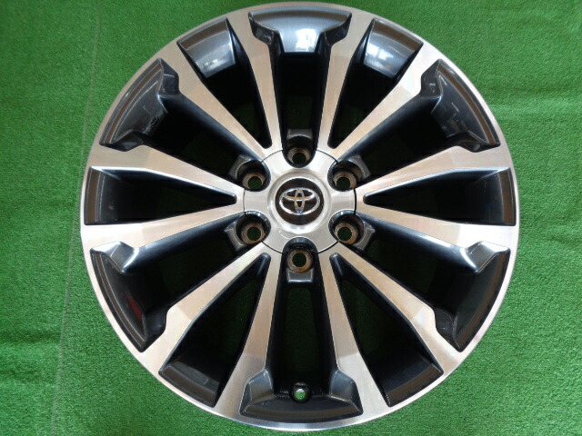 【美品】ランドクルーザープラド 150後期 19インチ 純正ホイール4本セット トヨタ トヨタ 150ランドクルーザー プラド 純正アルミホイール 19