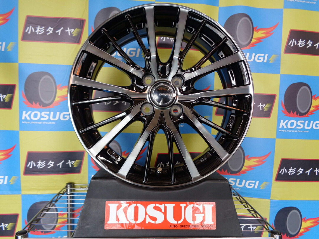 新品未使用！　ディアネラX25　16インチ　ライズ　ロッキー　5.5J-16　4穴　PCD　100　インセット　+42　4本セット　神奈川県