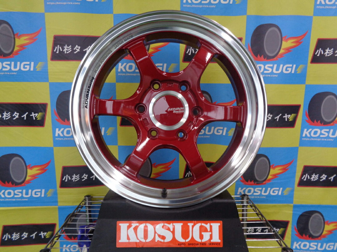ヨコハマ　アドバンレーシング　RG-D2　6.5J-17　6H139.7　+38　17インチ　中古ホイール　4本セット　ハイエース　atsugiM30