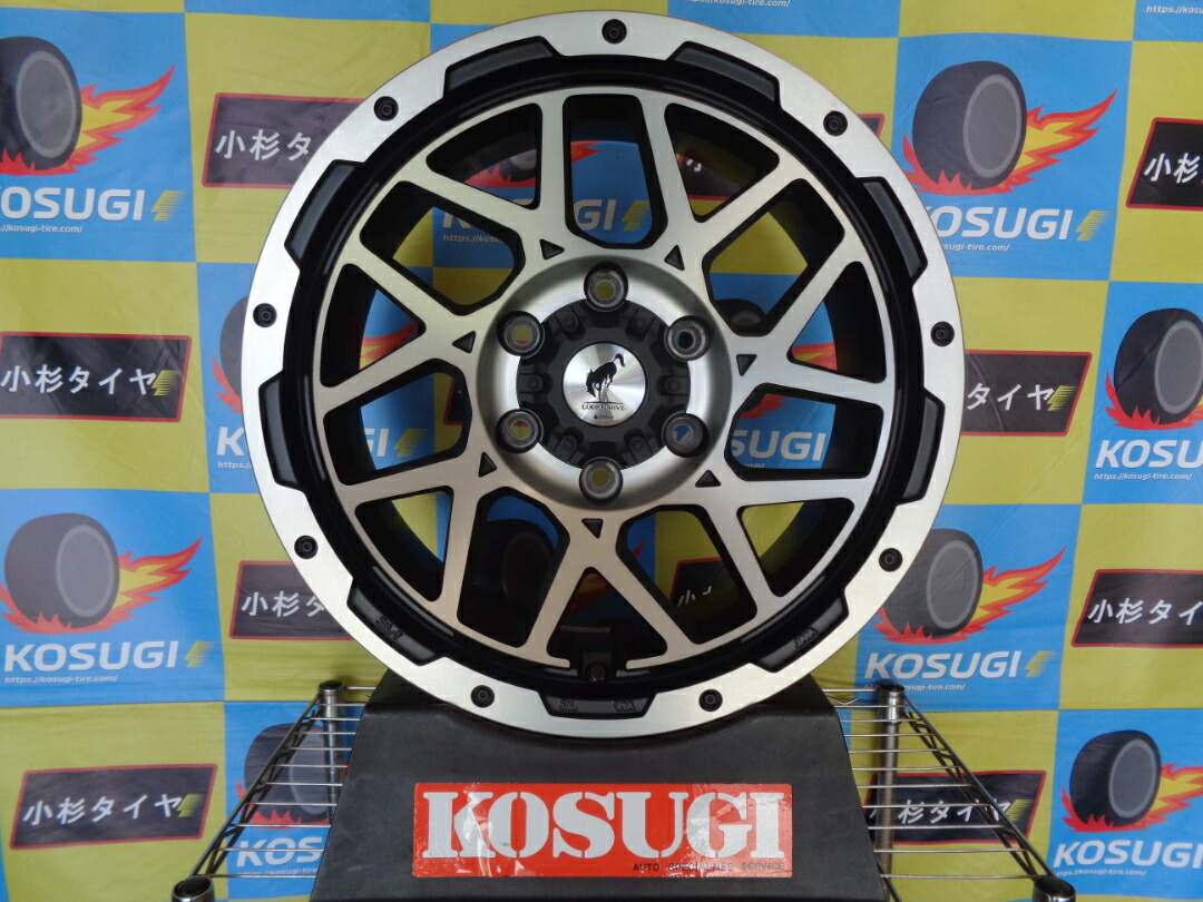ロデオドライブ　7M　MONO　LODIO　DRIVE　17インチ　中古ホイール　4本セット　8J-17　6H139.7　+20　atsugiM64