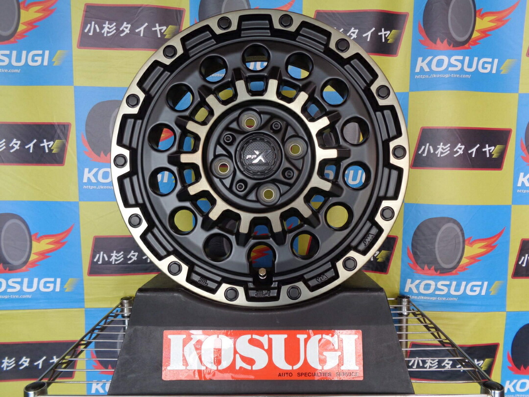 共豊　PPX　GX14　新品ホイール　4本セット　4.5J　4穴　PCD100　インセット　+45　デリカミニ　スペーシアギア　atsugiM212｜小杉タイヤ販売