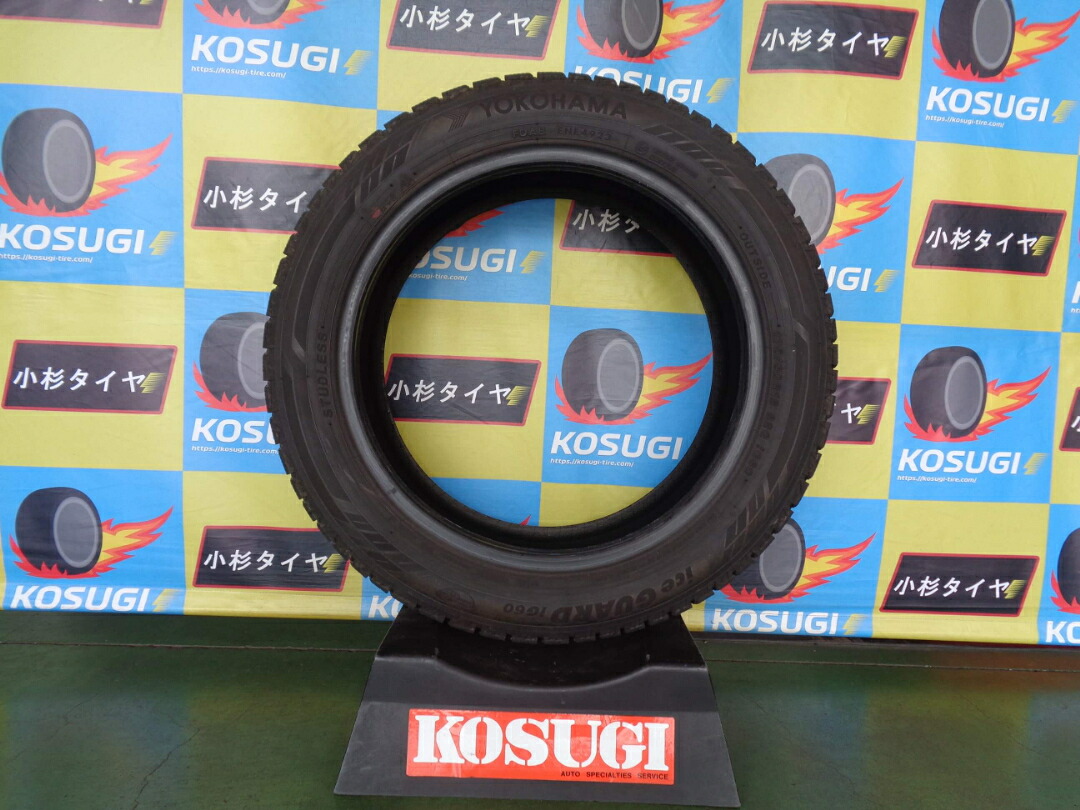 ヨコハマ　アイスガードIG60　175/60R16　中古　スタッドレスタイヤ　1本　2023年　神奈川県｜小杉タイヤ販売
