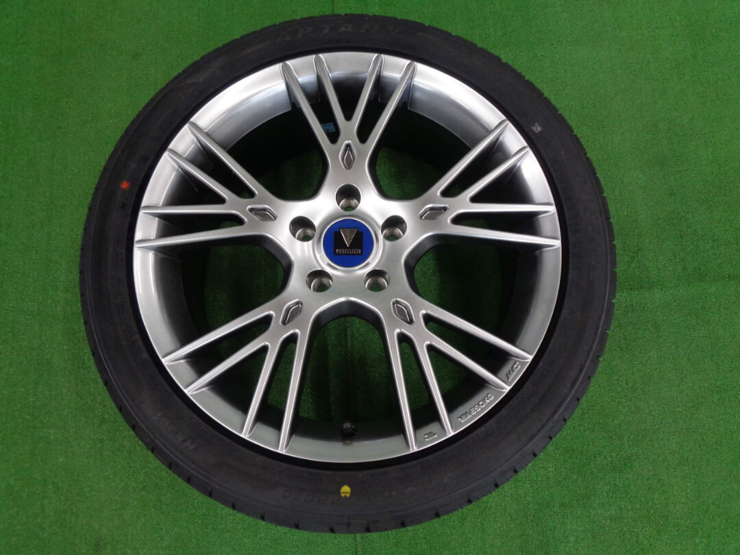 モデリスタ ウイングダンサーII 7.5-18 5H114.3 +40 当社指定最安海外タイヤ 225/45R18 新型ノア ヴォクシー 中古セット|小杉タイヤ販売