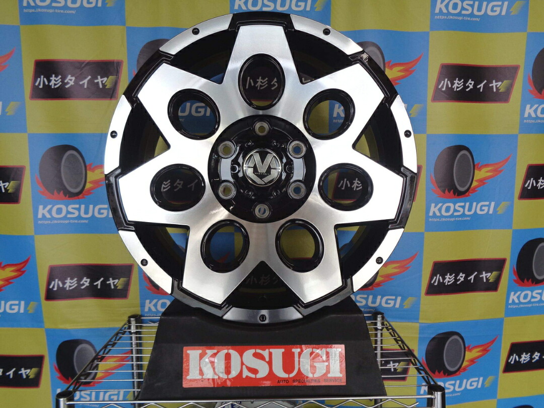 美品 ハイエース専用♪ マッドヴァンス03 7J-18 6H139.7 +38 ハイエース 中古ホイール 神奈川県|小杉タイヤ販売
