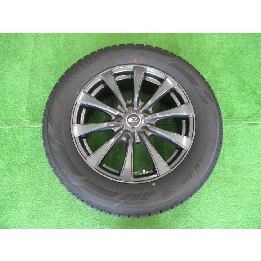 １７インチ中古スタッドレスセット　225/60R17　ヨコハマ　IG60　7-17　5H114.3　+38　エクスタープラス【H339　大和店】｜小杉タイヤ販売