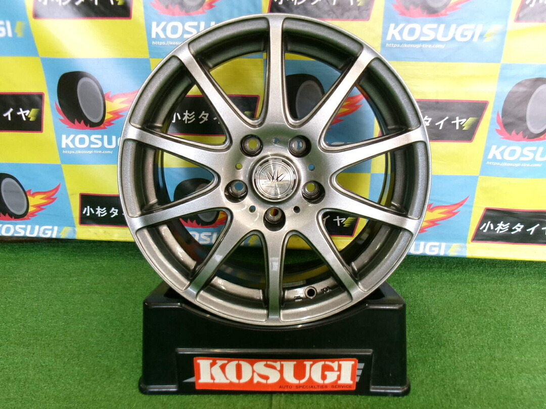 ロクサーニスポーツRS10　6.5J-16　5H114.3　+38　90ノア・ヴォクシー　プリウスαなど　中古ホイール　4本　【Y141　大和店】｜小杉タイヤ販売