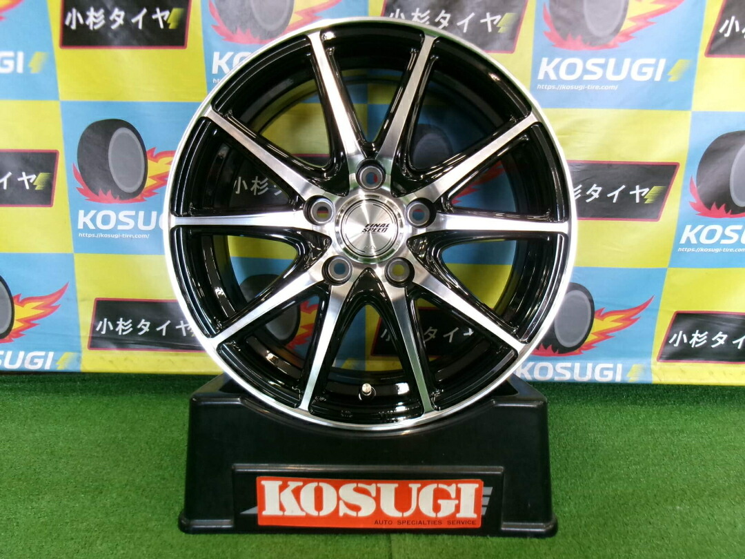 未使用展示品　ファイナルスピード　GR-ガンマ　6.5J-16　5H114.3　+48　ヤリスクロス　CX-5　スイフトスポーツなど　中古ホイール　4本　【H171　大和店】