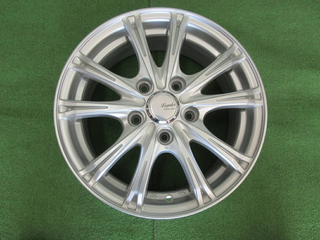 5ZIGEN　リーガレス　6J-15　5H114.3　+53　フリード　80系ノア・ヴォクシーなど　中古ホイール　4本　【Y200　大和店】