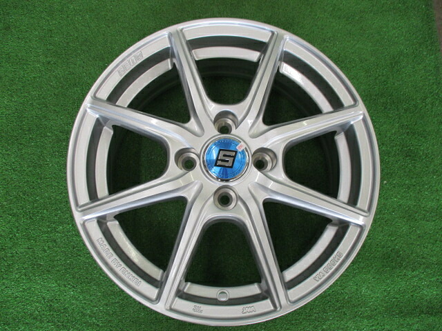 未使用展示品 ザインEK 5.5J-15 4H100 +43 ノート ヤリス アクアなど 中古ホイール 4本 【H380 大和店】|小杉タイヤ販売