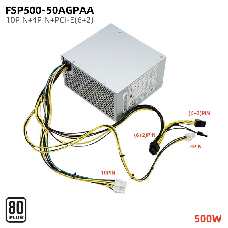 電源ユニット　500w 10個 KRPW-N500W/85+ | 80PLUS BRONZE取得 ATX電源 500W | 玄人志向