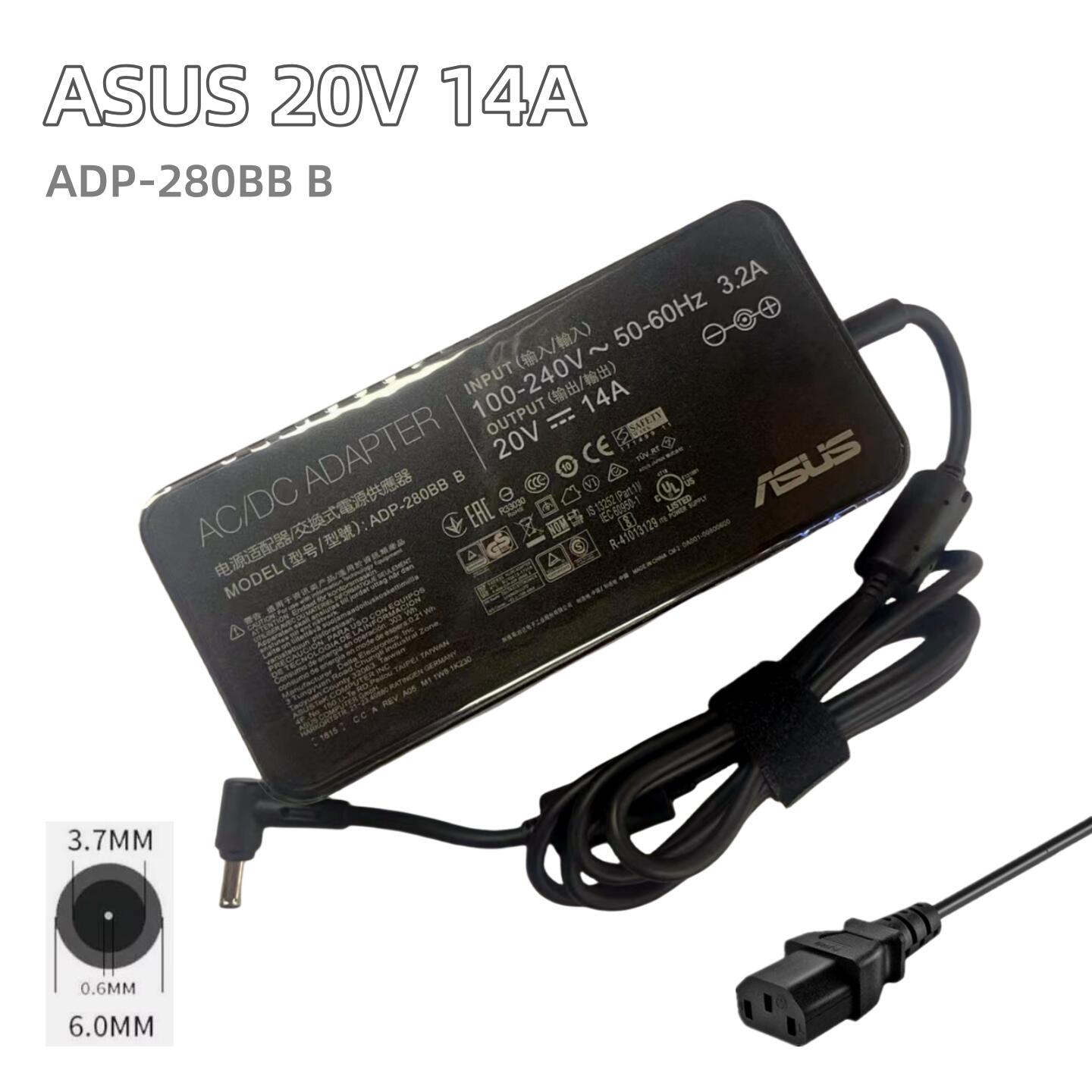 ASUS 純正 150W ACアダプター ROG Zephyrus 用 ASUS 純正 150W ACアダプター ROG Zephyrus 用 - メルカリ