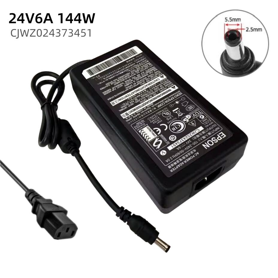 Power 4 Laptops ACアダプタスピーカー電源Epson ELPSP 02対応 エプソン(EPSON) PS-180 TMシリーズ用電源アダプタ