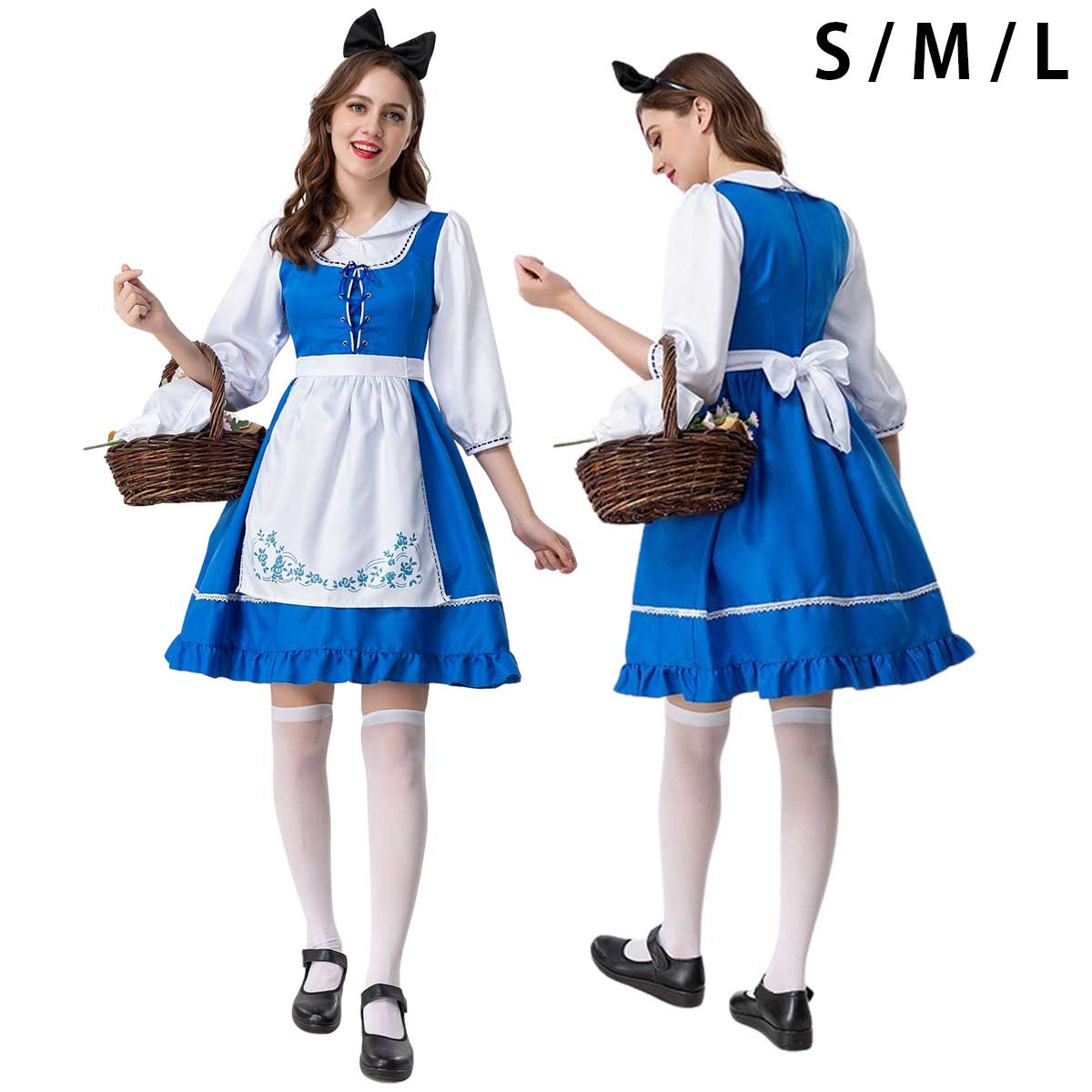 楽天市場】【4点セット】アリス 衣装 コスプレ かわいい 大人 女