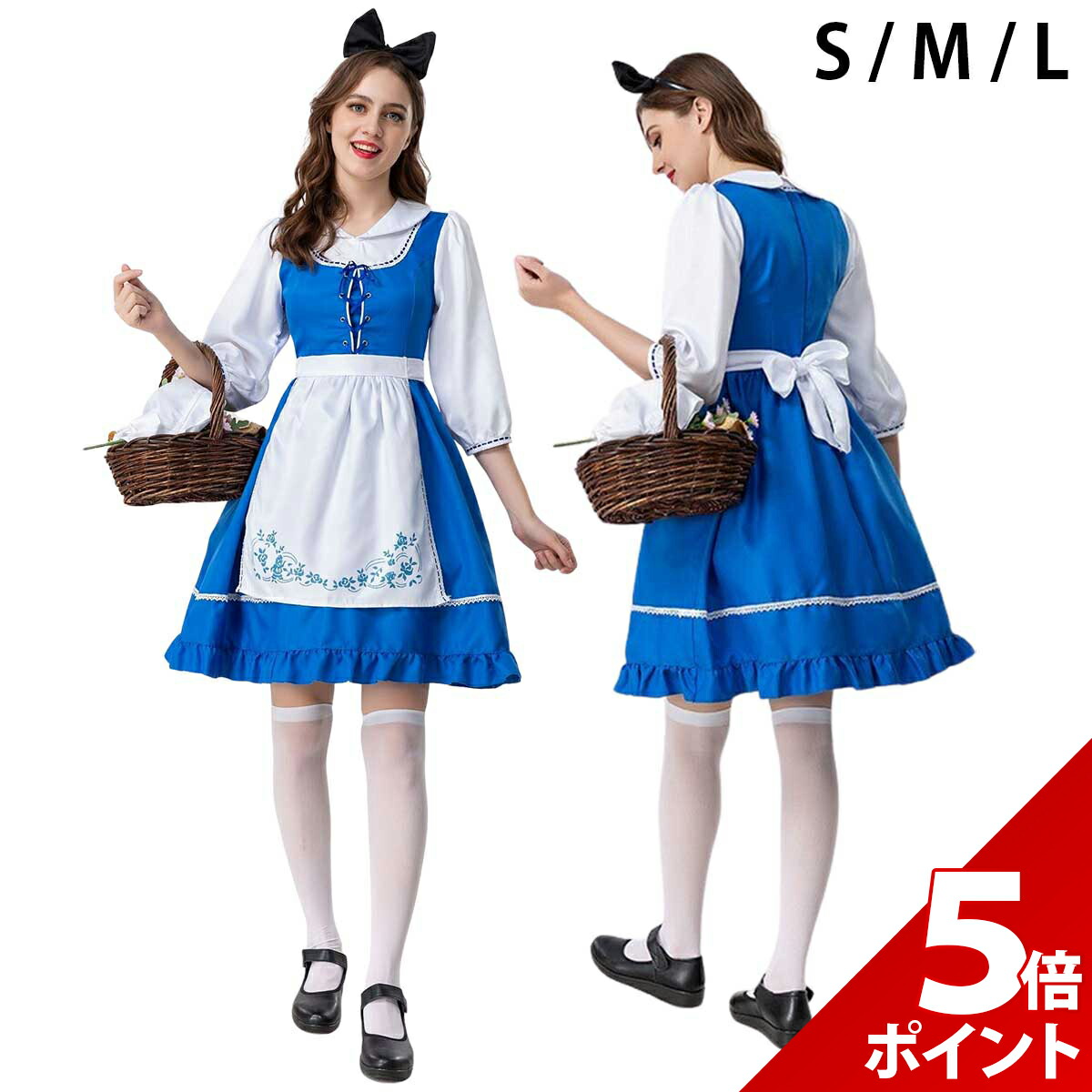 楽天市場】コスプレ 仮装 クラシック アリス デラックス 大人用 L(12