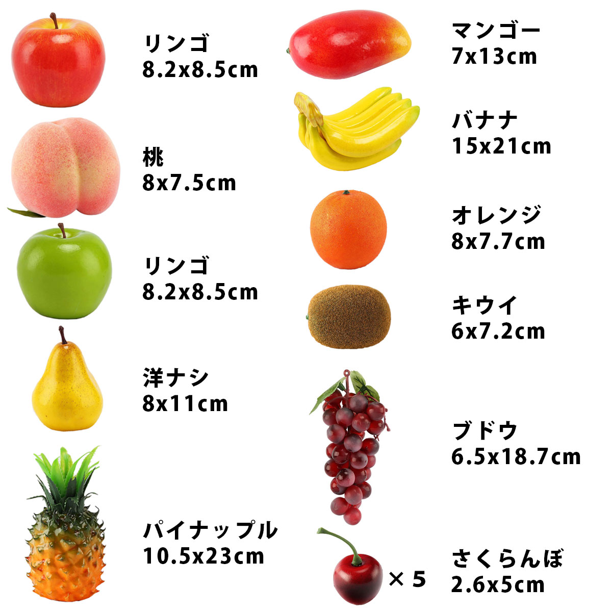 【楽天市場】【15点セット】食品 サンプル リアル 野菜 果物 食べ物 模型 フルーツ くだもの ディスプレイ 食品サンプル キット セット ...