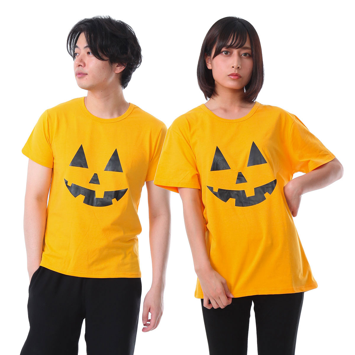 楽天市場 ハロウィン コスプレ Tシャツ パンプキン 面白 仮装 コスチューム かぼちゃ Tシャツ おもしろ 衣装 いいひ 楽天市場店
