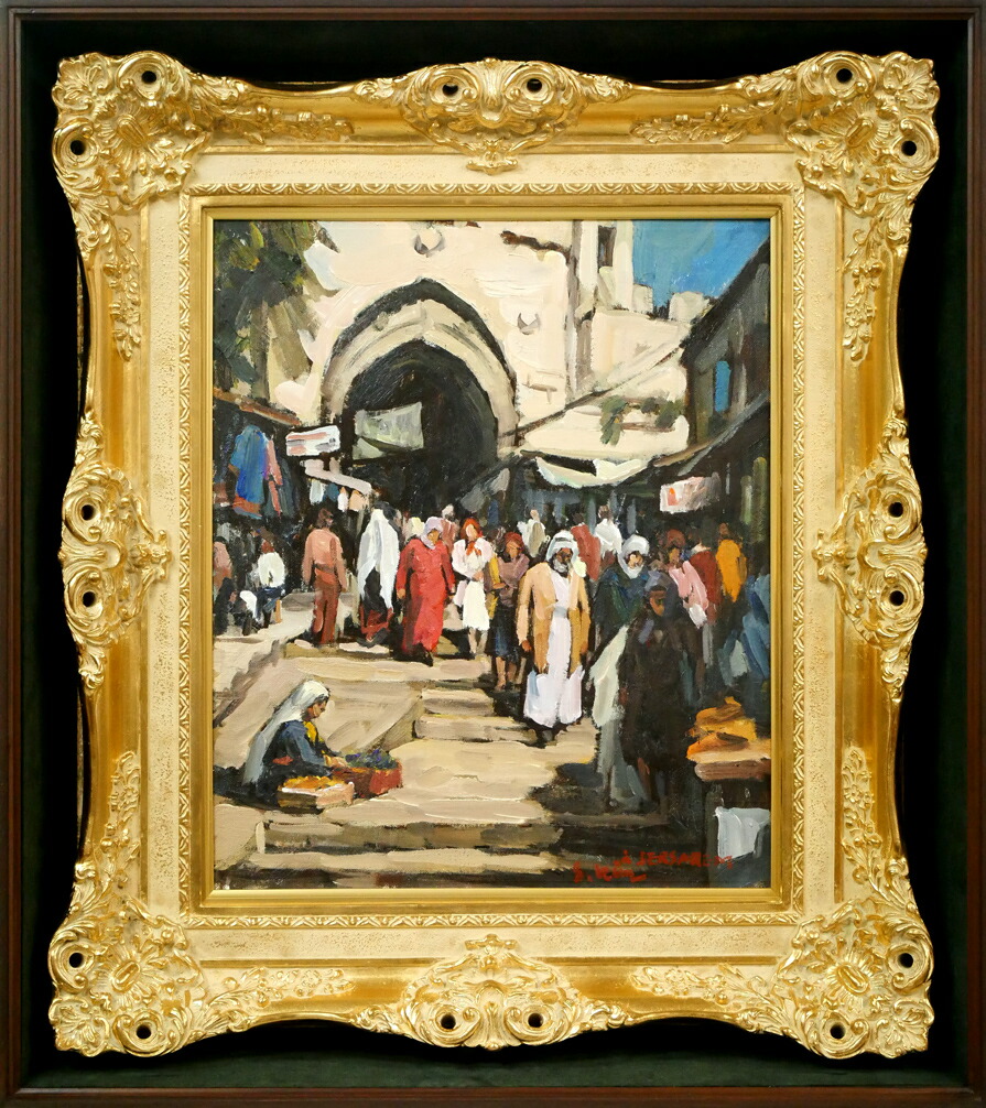 楽天市場】木村 捷司「薔薇」油絵・F6号 東京美術学校卒 七飯町に記念